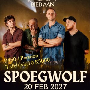 Spoegwolf live at Vijgeboomsdrift on 20 February 2027